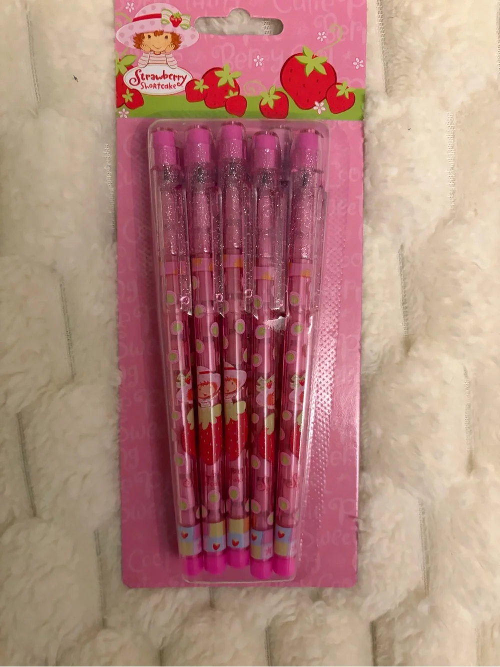 Strawberry shortcake non sharpening pencils  - 10 Pack